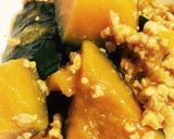 レンチンかぼちゃのそぼろ煮作り方6写真
