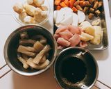 ほっこり幸せ ♬ 筑前煮作り方1写真