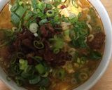 担々麺風 もやしたっぷり 辛ラーメン作り方4写真