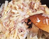 ひき肉とじゃがいも玉ねぎのチーズ炒め作り方5写真