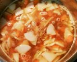 牛肉と根菜のトマトスープ【実家レシピ】作り方3写真
