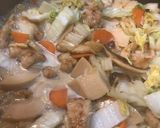中華風 鶏と白菜のクリーム煮作り方8写真