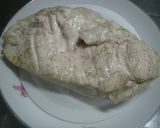 レンジで簡単５分で蒸し鶏作り方5写真