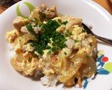 あっという間！の美味しい親子丼覚書き♪作り方4写真
