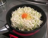 キャベ玉焼き作り方4写真