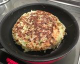 キャベ玉焼き作り方5写真