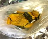 時短トースターで簡単かぼちゃ焼ハロウィン作り方1写真