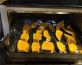 時短トースターで簡単かぼちゃ焼ハロウィン作り方2写真