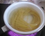 シーフードとトマトのパスタ作り方1写真