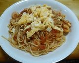 シーフードとトマトのパスタ作り方7写真