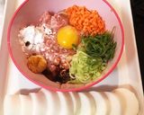 レンジで時短♡大根と鶏つくねの旨味鍋作り方1写真