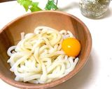 簡単カルボナーラ〜うどんバージョン〜作り方1写真