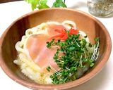 簡単カルボナーラ〜うどんバージョン〜作り方2写真
