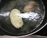 茹でアケビの味噌ぽん♪作り方1写真