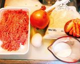 俺の大好きな肉汁たっぷりハンバーグ作り方1写真