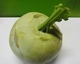 *コールラビのみそ汁*作り方1写真