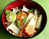 松茸のお吸い物で✴筍炊き込みご飯✴　作り方8写真