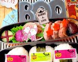 ハロウィンおにぎり弁当★豚肉大葉チーズ作り方2写真