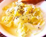 水晶鶏とキャベツのとろ〜りミルク鍋作り方1写真