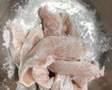 水晶鶏とキャベツのとろ〜りミルク鍋作り方2写真