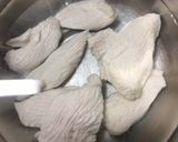 水晶鶏のピリ辛キャベツ和え作り方3写真
