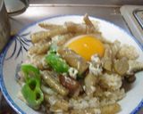最速の穂先ごぼう丼作り方24写真