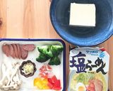 豆腐で簡単トロリ♡豆乳チャウダーラーメン作り方1写真