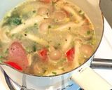 豆腐で簡単トロリ♡豆乳チャウダーラーメン作り方4写真