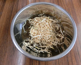 切り干し大根としょうがの炊き込みご飯作り方2写真