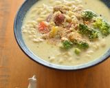 豆腐で簡単トロリ♡豆乳チャウダーラーメン作り方7写真