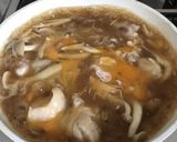 とろとろキノコの親子ラーメン作り方5写真