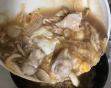 とろとろキノコの親子ラーメン作り方8写真