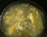 野菜が沢山！辛めの手抜き酸辣湯風スープ作り方5写真