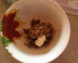 納豆と甘辛おかかのマヨ焼き作り方2写真