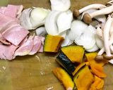 秋野菜のピザトースト作り方2写真