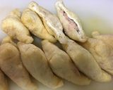 簡単＊油揚げ餃子♪餃子タネアレンジ＊作り方4写真