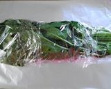 レンジで簡単！ほうれん草と榎茸のごま和え作り方1写真
