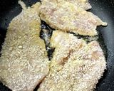 柔らか鶏胸肉の、ハーブパン粉焼き作り方3写真
