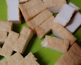 簡単おかず♡厚揚げと舞茸のマヨポン炒め作り方1写真