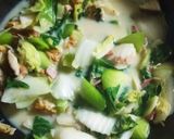 白菜とチンゲン菜のクリーム煮作り方7写真