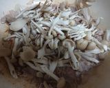 即席10分♪豆苗＆豚肉＆きのこ中華炒め作り方3写真