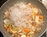 豚肉と野菜の春雨炒め作り方5写真