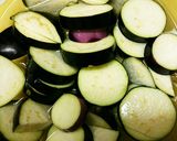 ナスとパプリカの生ハムあえ作り方1写真