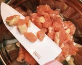 鶏肉と玉ねぎのかき揚げ風ハンバーグ作り方2写真