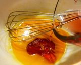 渋皮煮の煮汁でモンブラン用シフォンケーキ作り方3写真