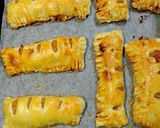 簡単な自家製柿パイ作り方16写真