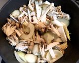 ☆めんつゆで簡単☆本格牛丼☆きのこ入り☆作り方3写真