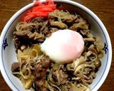 ☆めんつゆで簡単☆本格牛丼☆きのこ入り☆作り方8写真