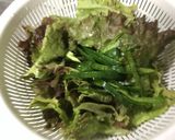 豆板醤ドレッシングサラダ作り方1写真
