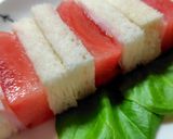 もっと早く作れば良かった「スイカサンド」作り方2写真